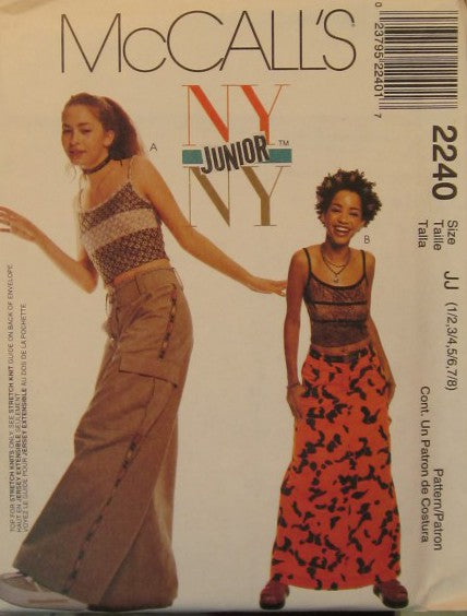 JUNORS TOP PANTS AND SKIRT