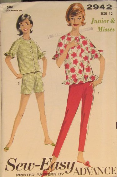 JUNIOR AND MISSES PAJAMAS