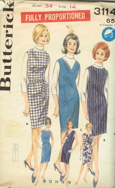 MISSES' PROPORTIONED JUMPER CUT