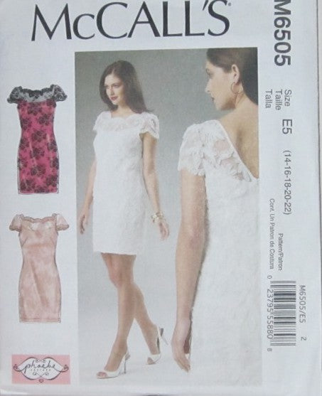 MISSES LINED DRESS