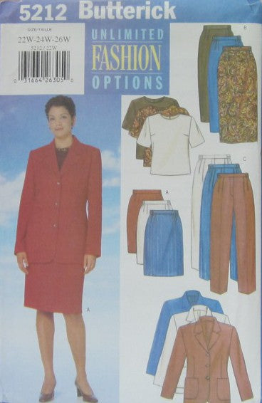 WOMENS/WOMENS PETITE JACKET TOP SKIRT AND PANTS