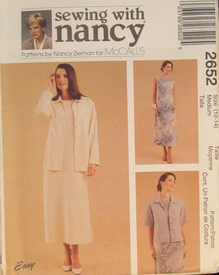 MISSES DRESS AND JACKET