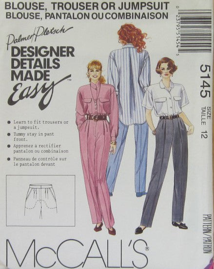 MISSES SIRT TROUSERS OR JUMPSUIT