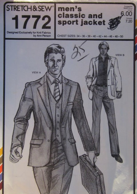 MENS CLASSIC AND SPORT JACKET
