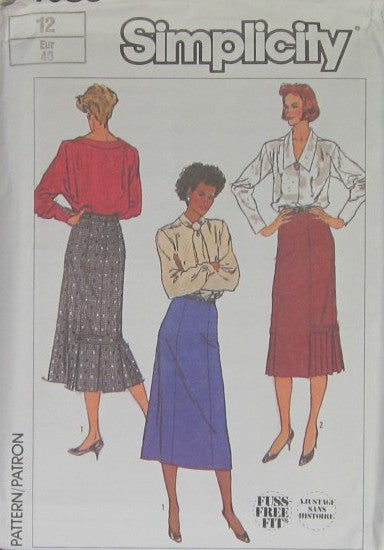 MISSES' SKIRT IN TWO LENGTHS