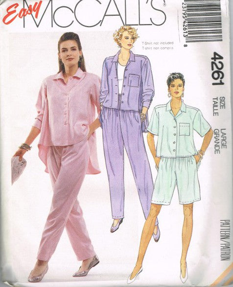 MISSES' BLOUSE, PANTS AND SHORTS`