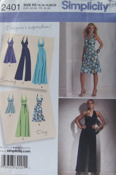 MISSES DRESS AND JUMPSUIT