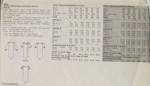 MISSES/MISSES PETITE DRESS