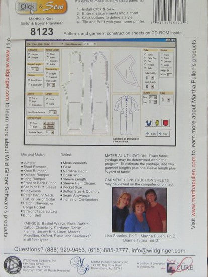GIRLS' AND BOYS' PLAYWEAR CLICK AND SEW