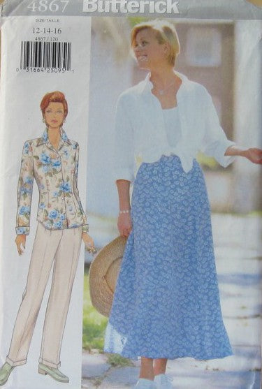 MISSES/MISSES PETITE SHIRT SKIRT AND PANTS