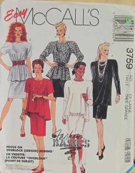 MISSES TOP AND SKIRT