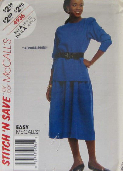 MISSES TWO PIECE DRESS