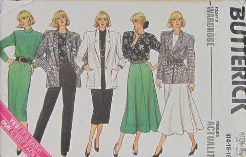 MISSES JACKET DRESS TOP SKIRT AND PANTS