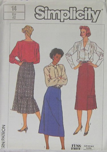 MISSES' SKIRT IN TWO LENGTHS
