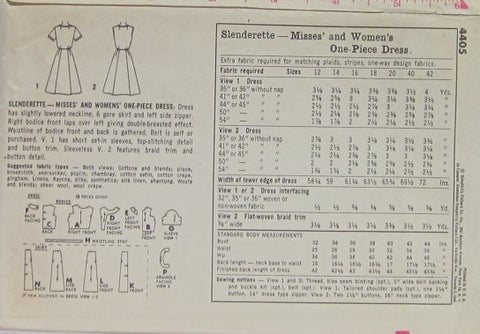 MISSES AND WOMEN DRESS