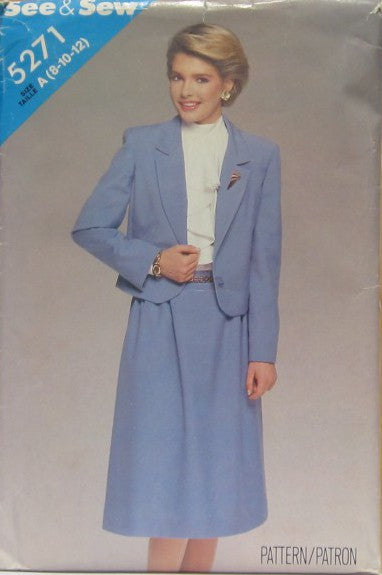 MISSES' JACKET AND SKIRT