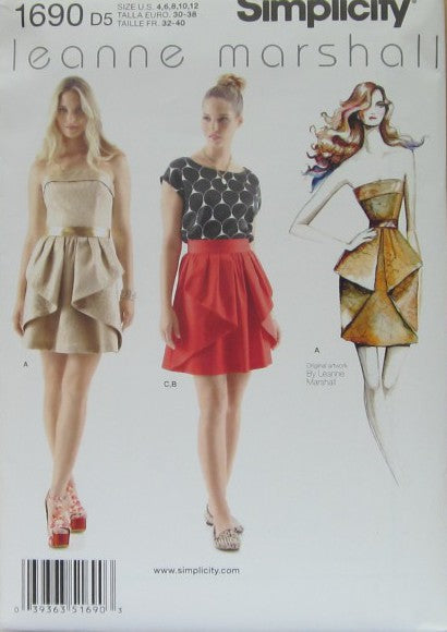 MISSES' DRESS, SKIRT AND TOP