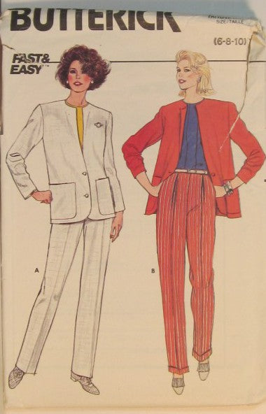 MISSES JACKET AND PANTS