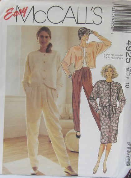 MISSES JACKET SKIRT AND PANTS