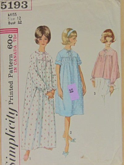 MISSES AND WOMENS NIGHTGOWN AND BEDJACKET