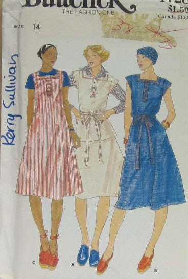 MISSES JUMPER DRESS TOP SKIRT AND BELT
