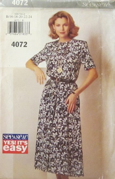 MISSES/MISSES PETITE DRESS