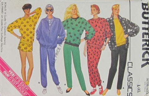 MISSES JACKET PANTS SHORT AND TOP