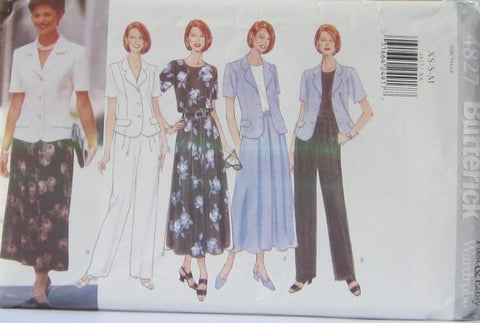 MISSES/MISSES PETITE JACKET TOP SKIRT AND PANTS