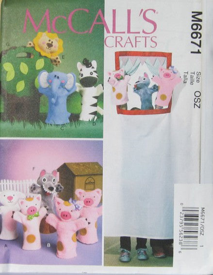 PUPPETS AND CARRY BAG