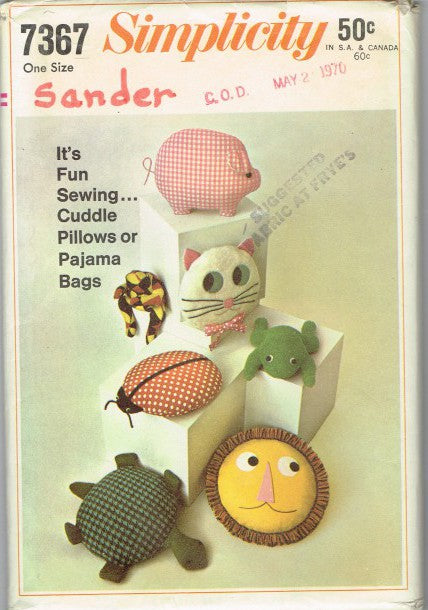 CONTENTS OF ENVELOPE