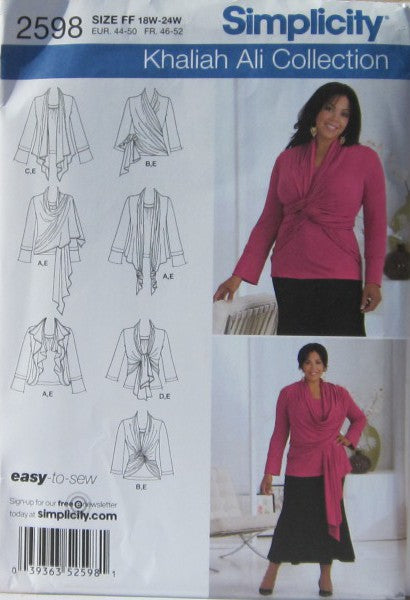 WOMENS TOP CARDI-WRAP