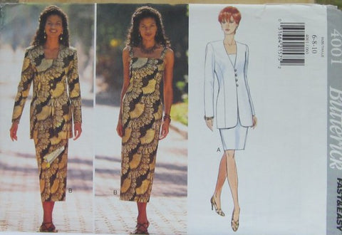 MISSES/MISSES PETITE JACKET AND DRESS