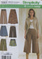 MISSES SKIRT IN THREE LENGTHS GAUCHOS IN TWO LENGTHS AND BELT