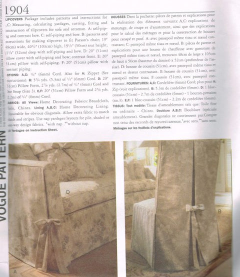 SLIPCOVERS