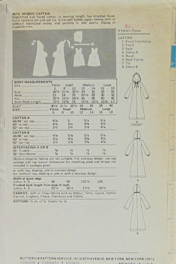 MISSES' CAFTAN