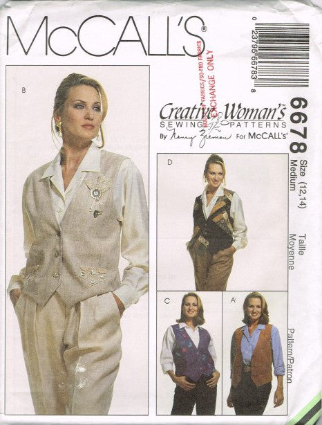 MISSES' REVERSIBLE VEST, PIN AND CINCH