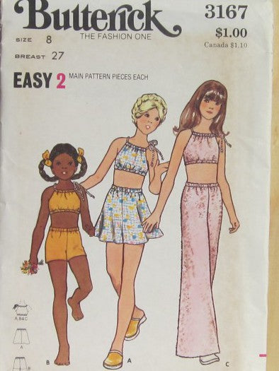 GIRLS TOP SKIRT PANTS AND SHORTS