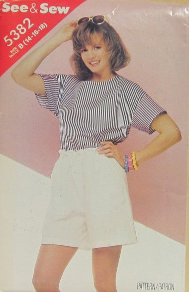 MISSES TOP AND SHORTS
