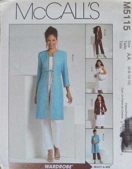 MISSES/MISS PETITE JACKET COAT TOP SKIRT AND PANTS