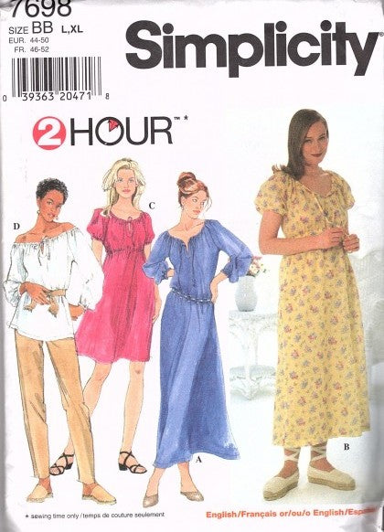 MISSES DRESS OR BLOUSE