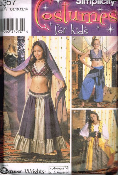 GIRLS' COSTUMES