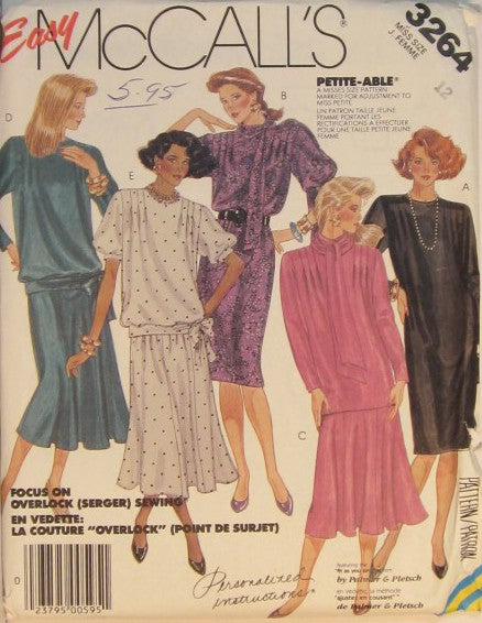 MISSES DRESS TOP SKIRTAND SCARF