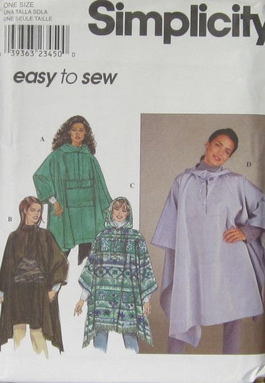 MISSES' PONCHO