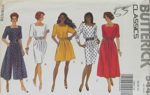 MISSES' DRESS & CULOTTE DRESS