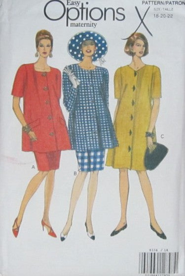 MISSES MATERNITY DRESS TUNIC AND SKIRT