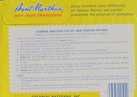 HOT IRON TRANSFERS