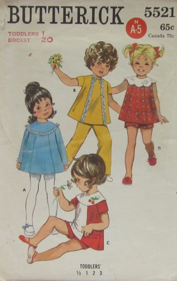 TODDLERS' DRESS, PANTS AND SHORTS
