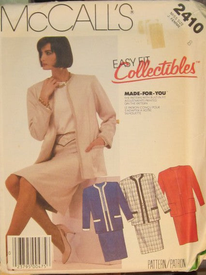 MISSES JACKET AND SKIRT