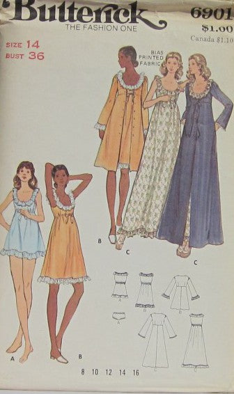 MISSES ROBE GOWN ANS PAJAMAS