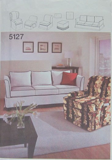 MODERN SLIPCOVERS WITH PILLOWS